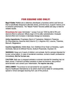 Equi-Calm Pellets -Horse Care Supplies Store EquiCalm Pellets media 3