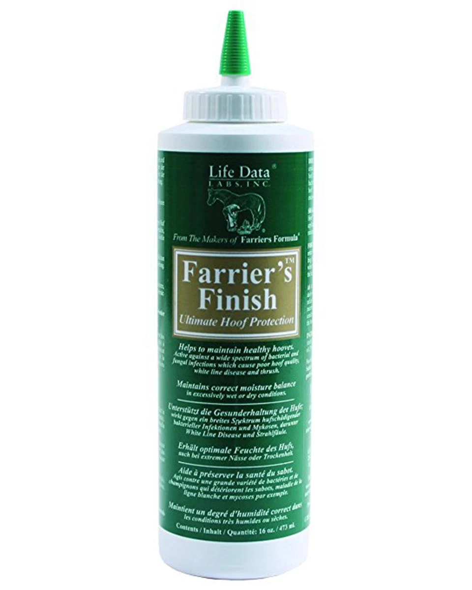 Life Data Farrier's Finish Ultimate Hoof Protection- 16oz 1 Life Data Farrier's Finish Ultimate Hoof Protection- 16oz