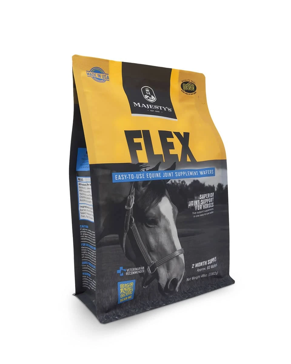 Majesty's Flex Wafers Joint Supplement For Horses 1 Majesty's Flex Wafers Joint Supplement For Horses