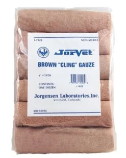 Brown Gauze Roll -6 In