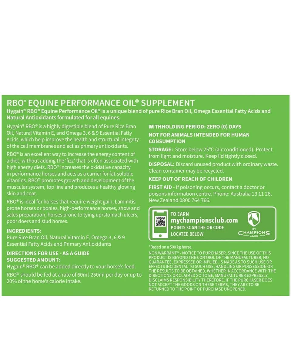 Hygain Rice Bran Oil 2 Hygain Rice Bran Oil - Image 2