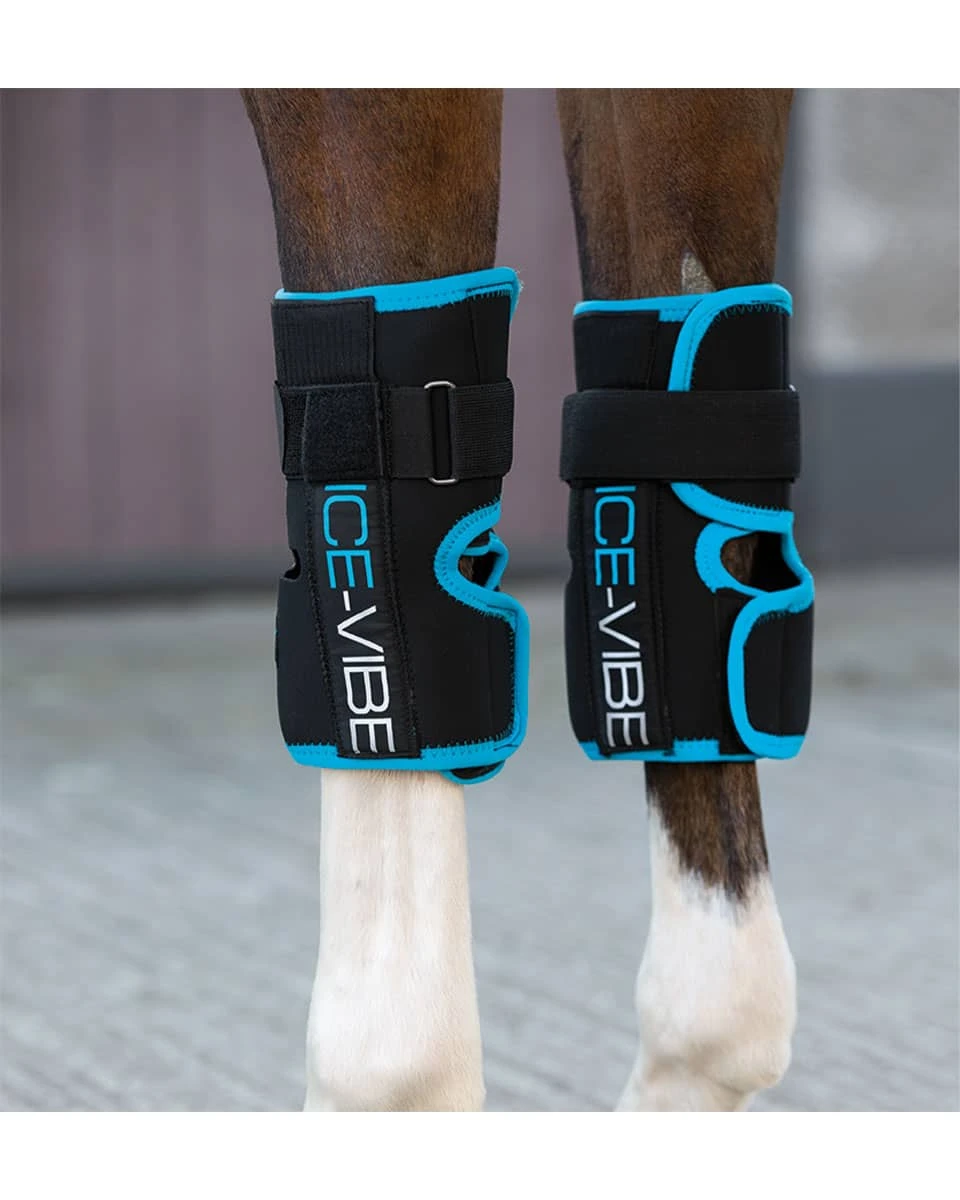 Horseware Ireland Horseware Ice-Vibe Knee Wraps- Full 2 Horseware Ireland Horseware Ice-Vibe Knee Wraps- Full - Image 2