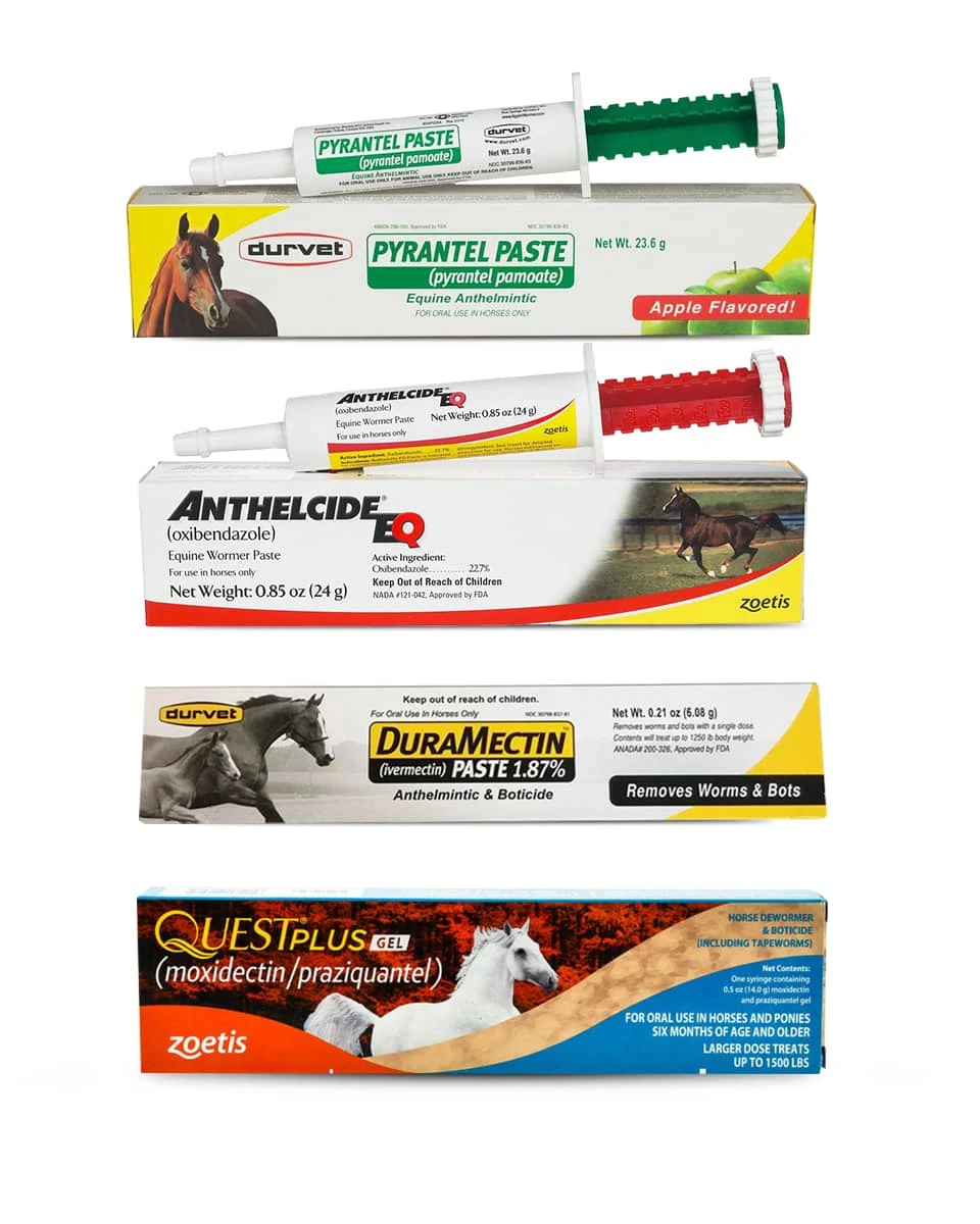 Wormer Combo Pack - 1 Year 1 Wormer Combo Pack - 1 Year