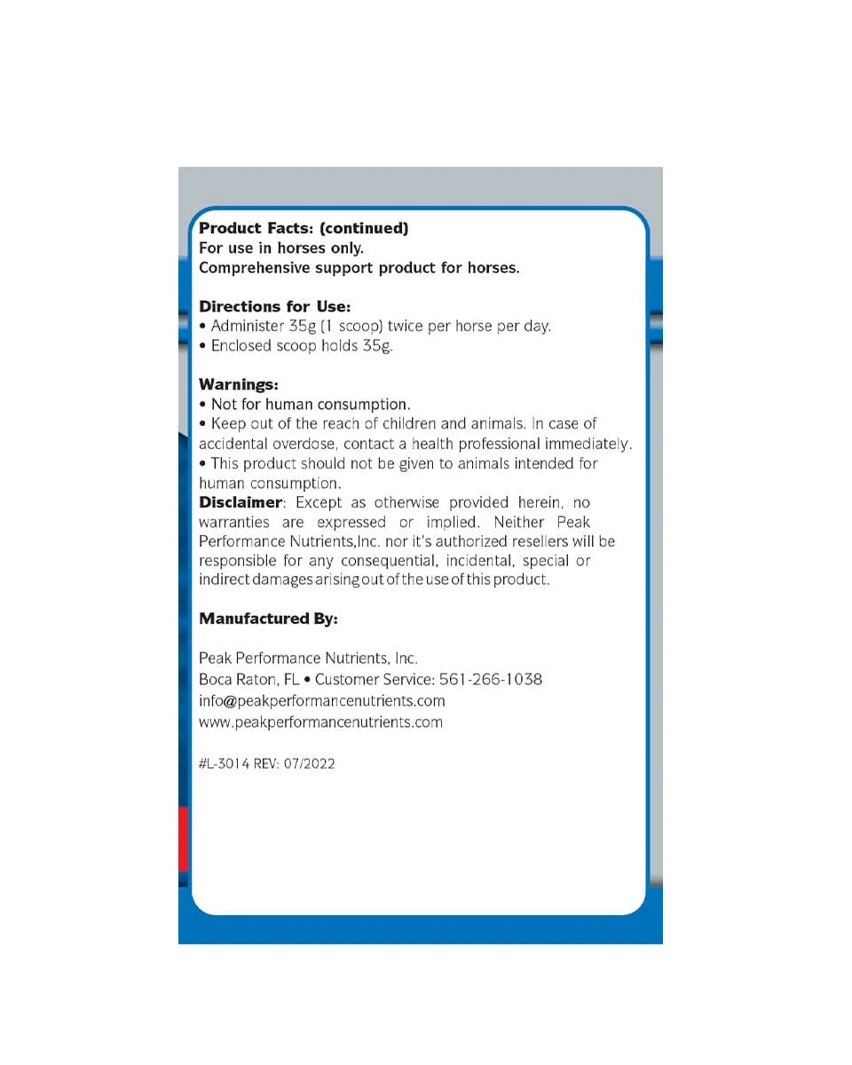 Peak Performance Pro V.M. W/EFAs 2 Peak Performance Pro V.M. W/EFAs - Image 2