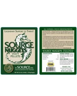 Source Nuggets Skin, Coat, And Hoof Care Pellets Horse Supplement 7 Source Nuggets Skin, Coat, And Hoof Care Pellets Horse Supplement -Horse Care Supplies Store Source Nuggets media 4